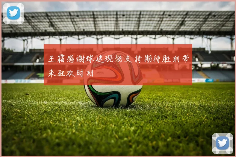 王霜感谢球迷现场支持期待胜利带来狂欢时刻